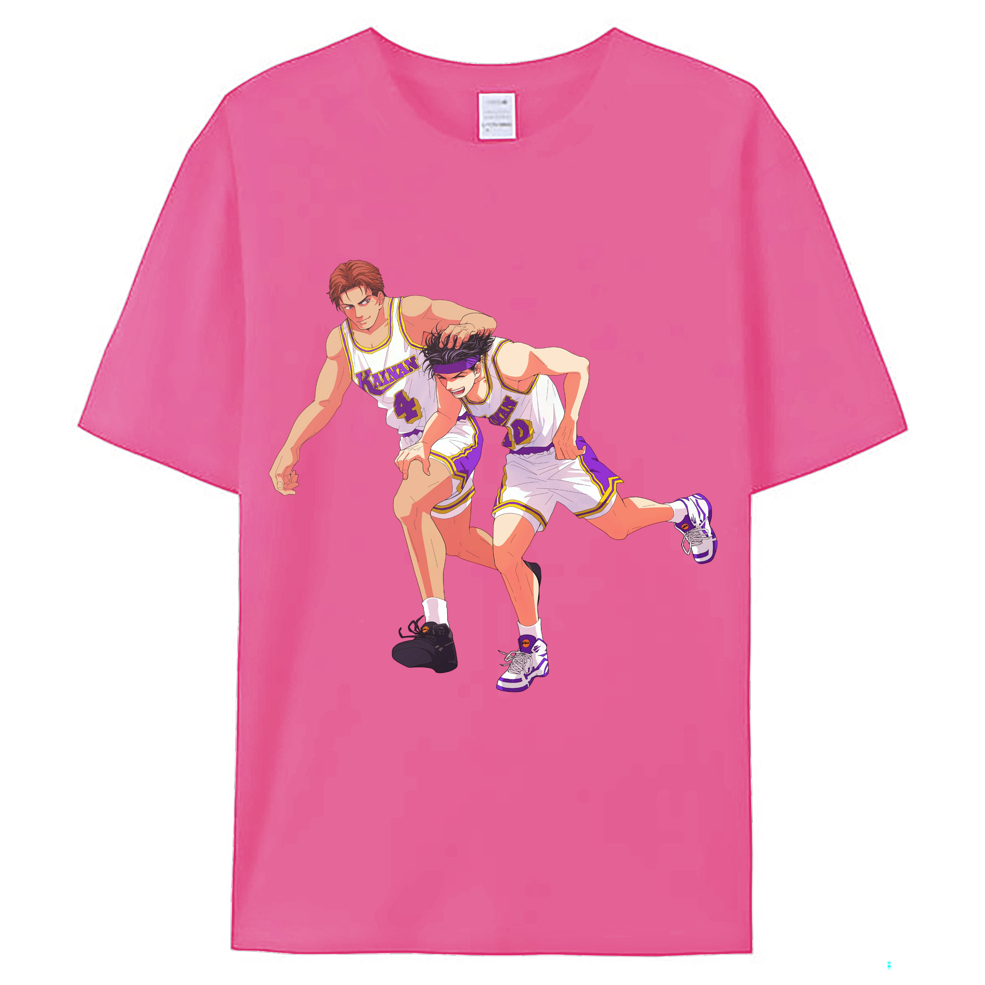 （画像用） SLAM DUNK／スラムダンク レディースカジュアルプリントTシャツ（綿100％）